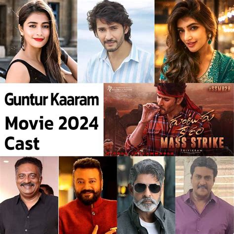 Guntur Kaaram Movie 2024 Cast Release Date Trailer Budget And