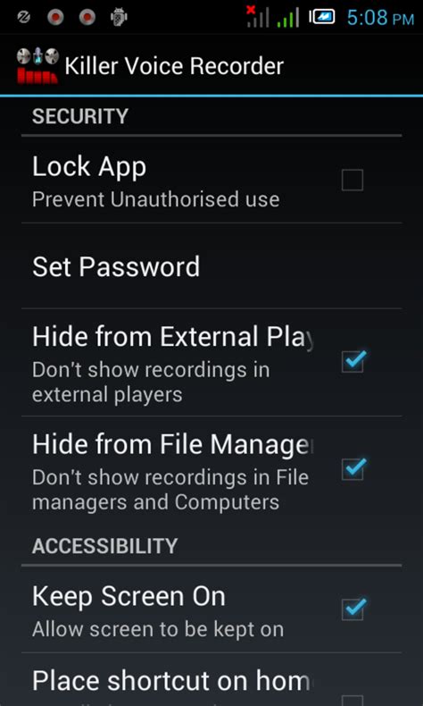 Killer Voice Recorder Apk Android