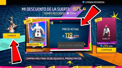 Ya Llego La Nueva Tienda Misteriosa En Free Fire Llevate Diamantes