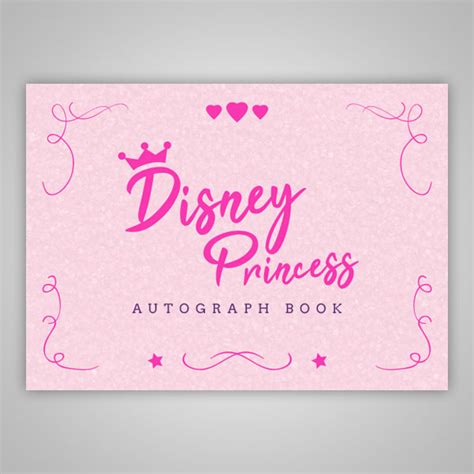 princess1 | Character Signatures Disney Autograph Books & Souvenirs