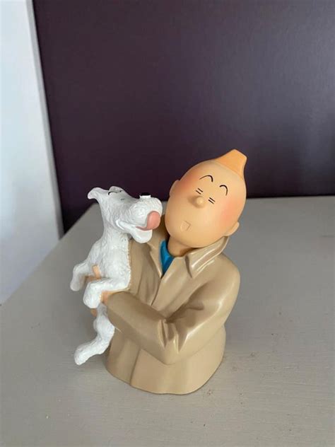 Tintin Statuette Leblon Delienne Milou L Che Tintin Catawiki