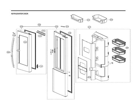 Lg Refrigerator Lsxs S Partswarehouse