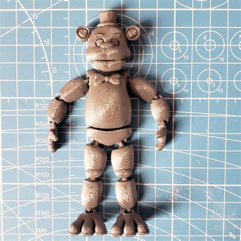 Fichier STL FIVE NIGHTS AT FREDDY S FLEXY PRINT IN PLACE HALLOWEEN