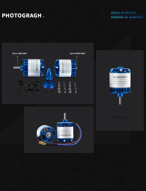 Sunnysky Motor X V Long Shaft Kv Kv Kv Kv