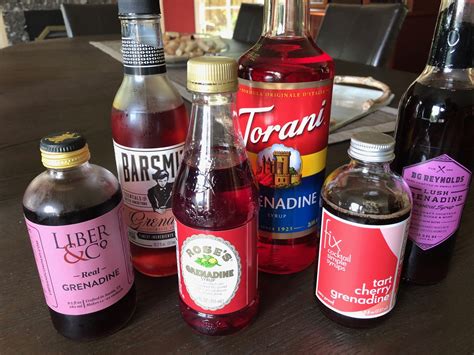 The Best Grenadine Roundup 6 Brands Tasted 1 Winner Drinkhacker