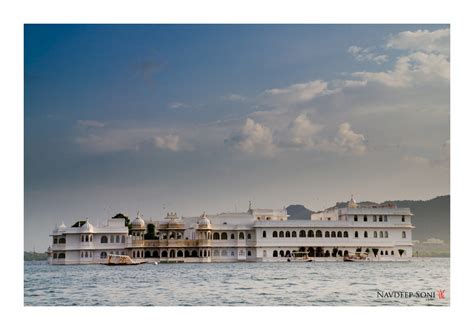 Front and Top View of Taj Lake Palace Udaipur ~ Blog By Navdeep Soni