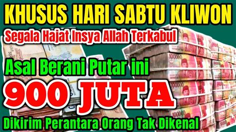 Alhamdulillah Baru Putar Sebentar Uang Benar Datang Kerumah Doa