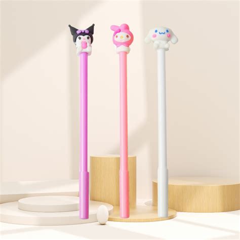 Jual Moka Pulpen Gel Motif Karakter Animasi Sanrio Lucu Imut Bolpen