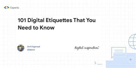 101 Digital Etiquettes That You Need To Know