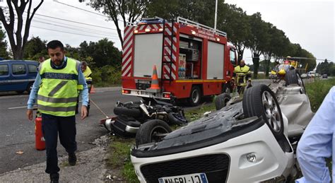 Faits divers Justice Châteaurenard un motard grièvement blessé