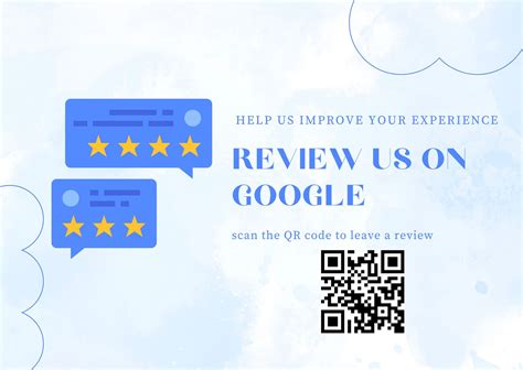 Google Reviews Print Templates To Maximize Feedback