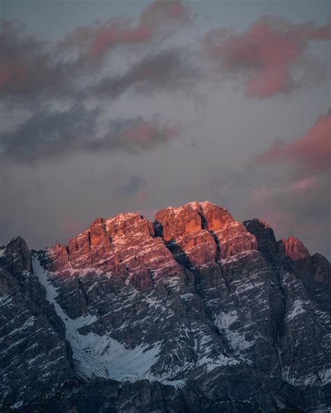 Rocky Mountains during Sunset · Free Stock Photo