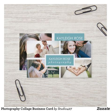 Photography Collage Business Card | Zazzle | Photography collage ...