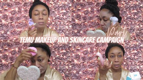 Temu Makeup And Skincare Campaign Part 2 Sunday Skincare Routine Tay Rosé Youtube