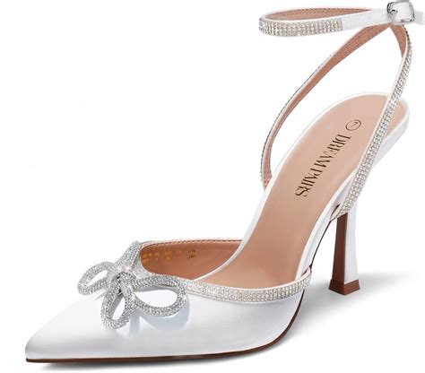 Dream Pairs Tacones Altos Para Mujer Con Punta Cerrada Boda Nupcial