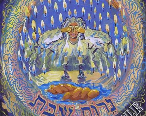 Lighting Shabbat Candles Shabbos Print Wall Art Decor Judaica | Etsy ...