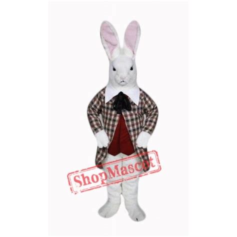 Fierce Easter Bunny Mascot Costume