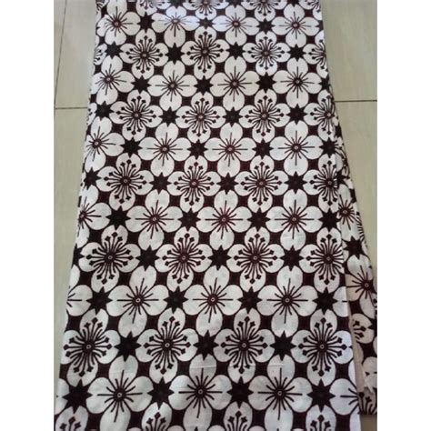 Jual Kain Batik Monokrom Batik Hitam Putih Bahan Seragam Batik HMT