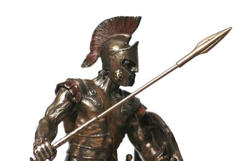 ACHILLES Vs HECTOR Battle of Troy Warrior Statue Sculpture - Etsy