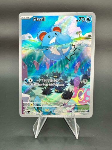 Pokémon TCG Marill Scarlet Violet Paldea Evolved 204 193 Holo NM M