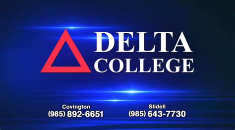 Slidell Career Training Delta College