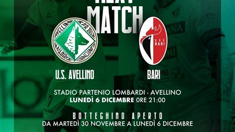 Avellino Bari Da Domani Via Alla Prevendita