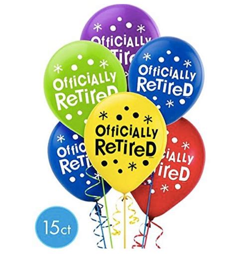 Items similar to Retirement Party Balloons Retirement Party Decorations ...