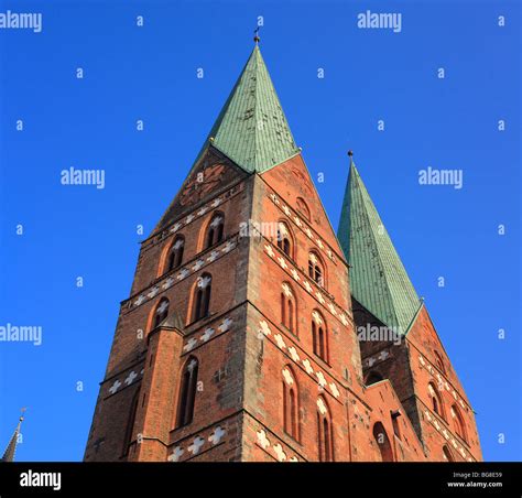 Marienkirche St Marys Church Lubeck Schleswig Holstein Germany