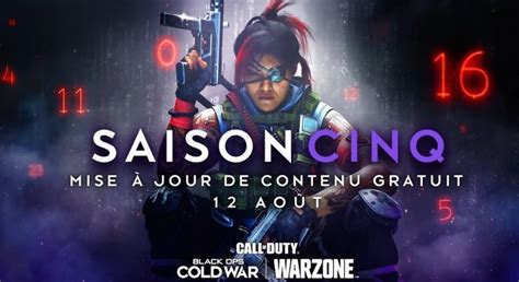 Heure De Sortie Saison 5 Warzone Et Cold War Quand Sort La Nouvelle