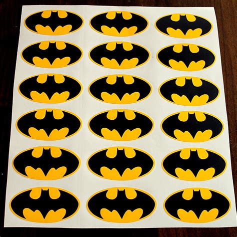 32 Batman Logo Batman Vinyl Sticker Decal Batman Wall Decal