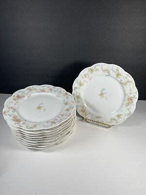 Haviland The Princess Schleiger C Limoges France Luncheon Plates