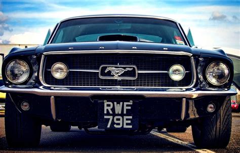 Wallpaper Mustang, Ford, emblem, front, badge, bumper images for ...