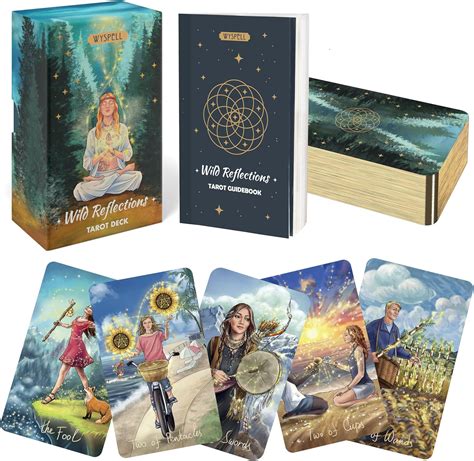 Wyspell Wild Reflections Tarot Cards Nature Inspired Tarot Cards With