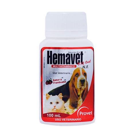 HEMAVET B12 ORAL NF MULTIVITAMÍNICO PARA PERROS Y GATOS