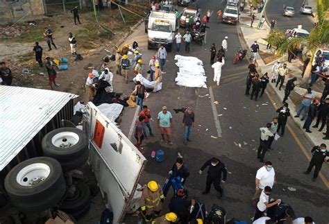 Suben A 11 Dominicanos Muertos En Accidente De Migrantes En México