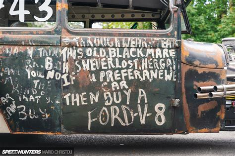 Ans De Jeunesse La Ford Model A De Rick Le Hot Rod Wash Wash