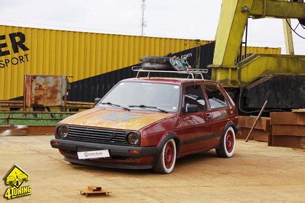 Premiera In Romania Rat Style Vw Golf Gt By Vlad