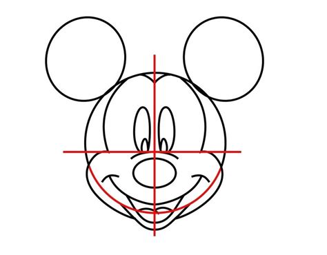 Mickey Mouse Head Coloring Pages At Free Printable