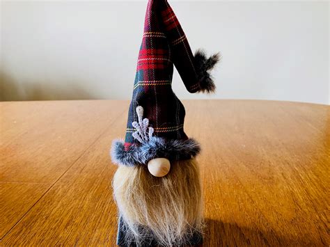 Handmade Scottish Tartan Forest Gonks Scandinavian Gonk Nordic Gonk