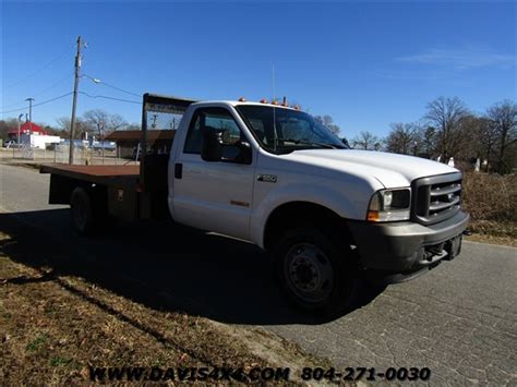 2004 Ford F 550 Super Duty Xl Diesel 4x4 Dually Regular Cab Flat Bed Sold