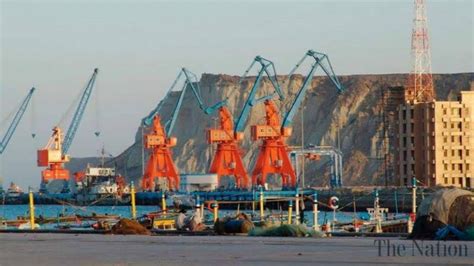 Gwadar Port Work Continued On Free Zone Units Engineering Post