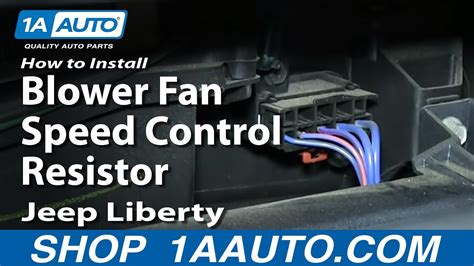 How To Replace Blower Motor Resistor Jeep Liberty A Auto