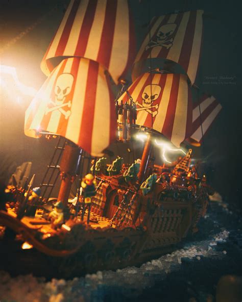 Kraken Shadowy / длиннопост :: корабль :: пираты :: Lego MOC :: Лего ...