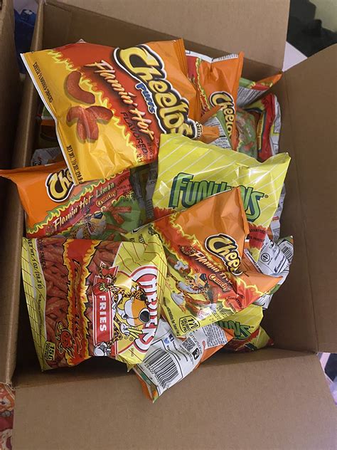 11 Mo Finance Frito Lay Flamin Hot Mix 6 Flavor Single Serve Cheetos Doritos Chester S