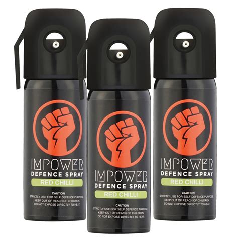 Buy IMPOWER Self Defence Red Chilli Spray Sprays Upto 12 Feet And 45