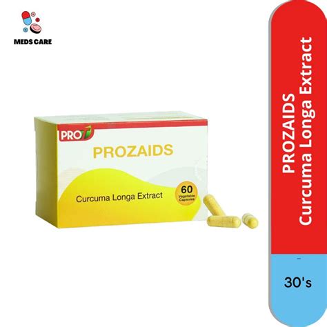 SHIP TODAY Prozaids Curcumin Extract 480mg 30 Capsules 10 Capsule