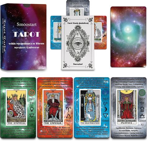 Smoostart Cartes De Tarot Avec Significations Tarot Avec Guide Pour