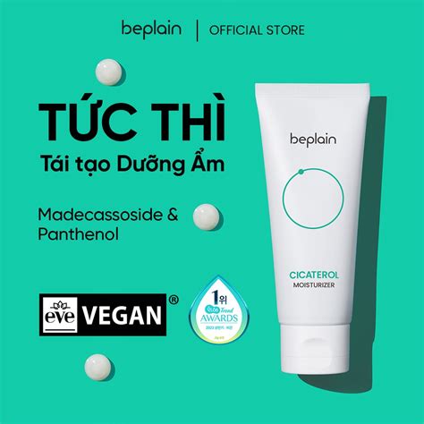 Kem Dưỡng ẩm Beplain Cicaterol Chiết Xuất Rau Má Ngừa Mụn Hiệu Quả 60ml