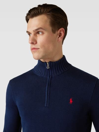 Kup Online Polo Ralph Lauren Sweter Z Dzianiny Z Wyhaftowanym Logo