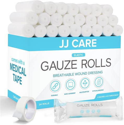 Confirming Stretch Gauze Bandage Rolls 4 Inch X 41 Yard